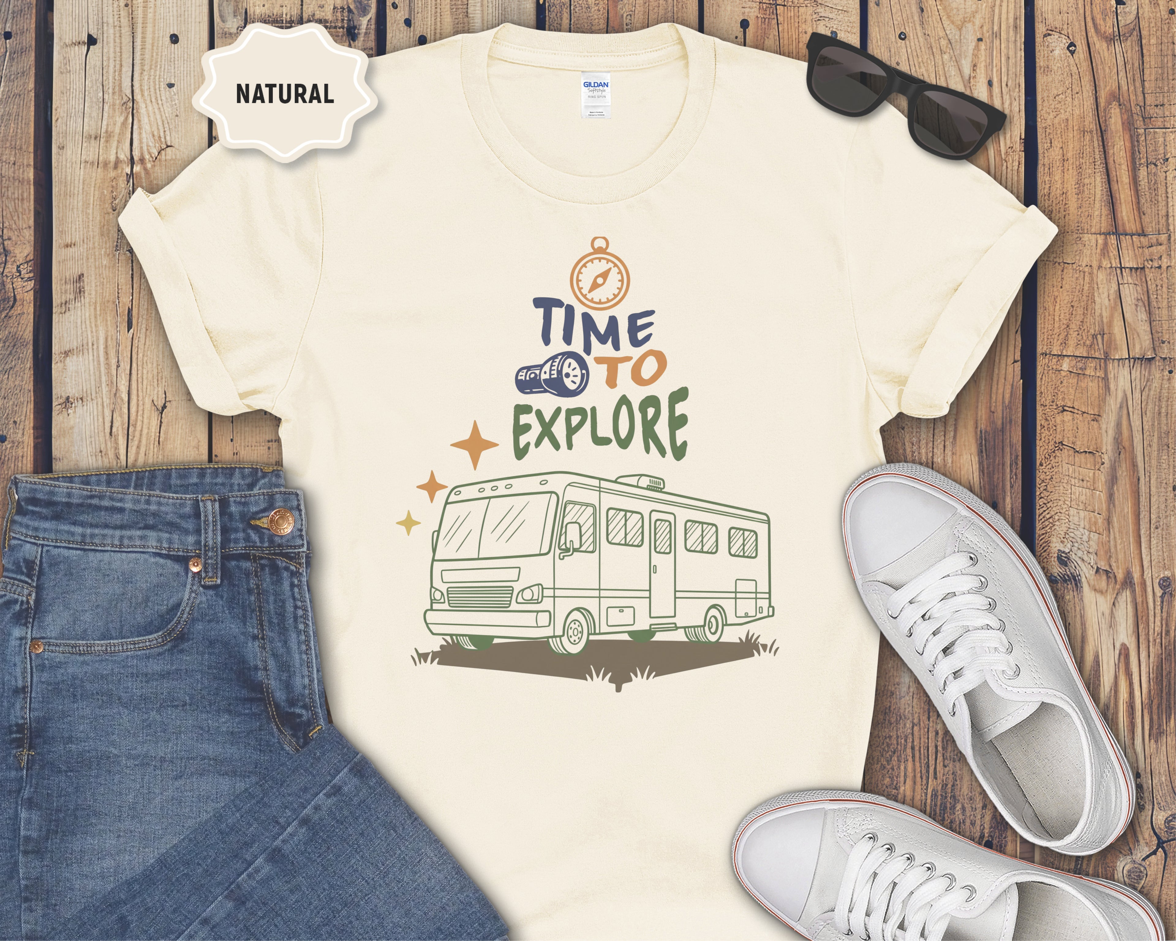Time to Explore RV T-Shirt