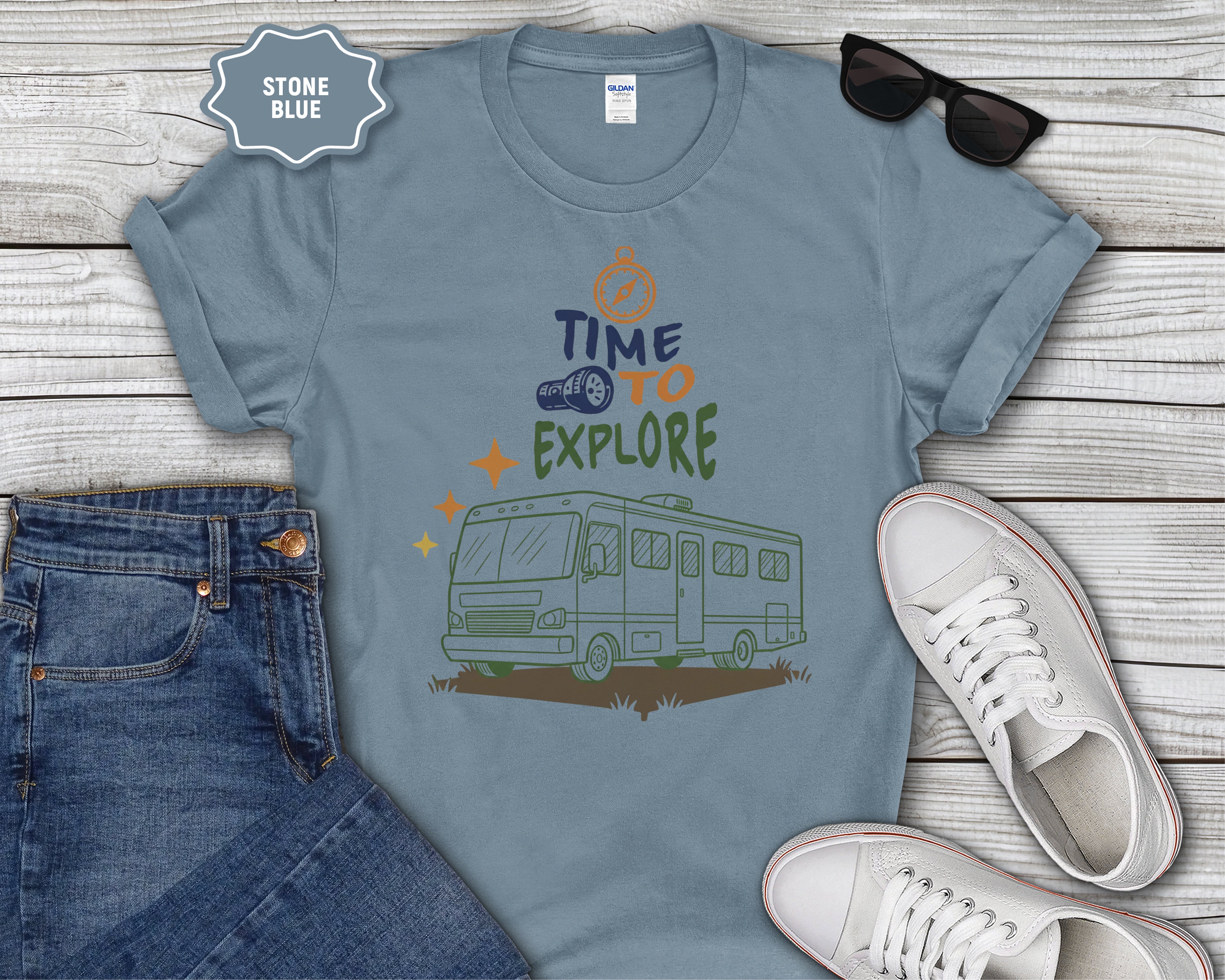 Time to Explore RV T-Shirt