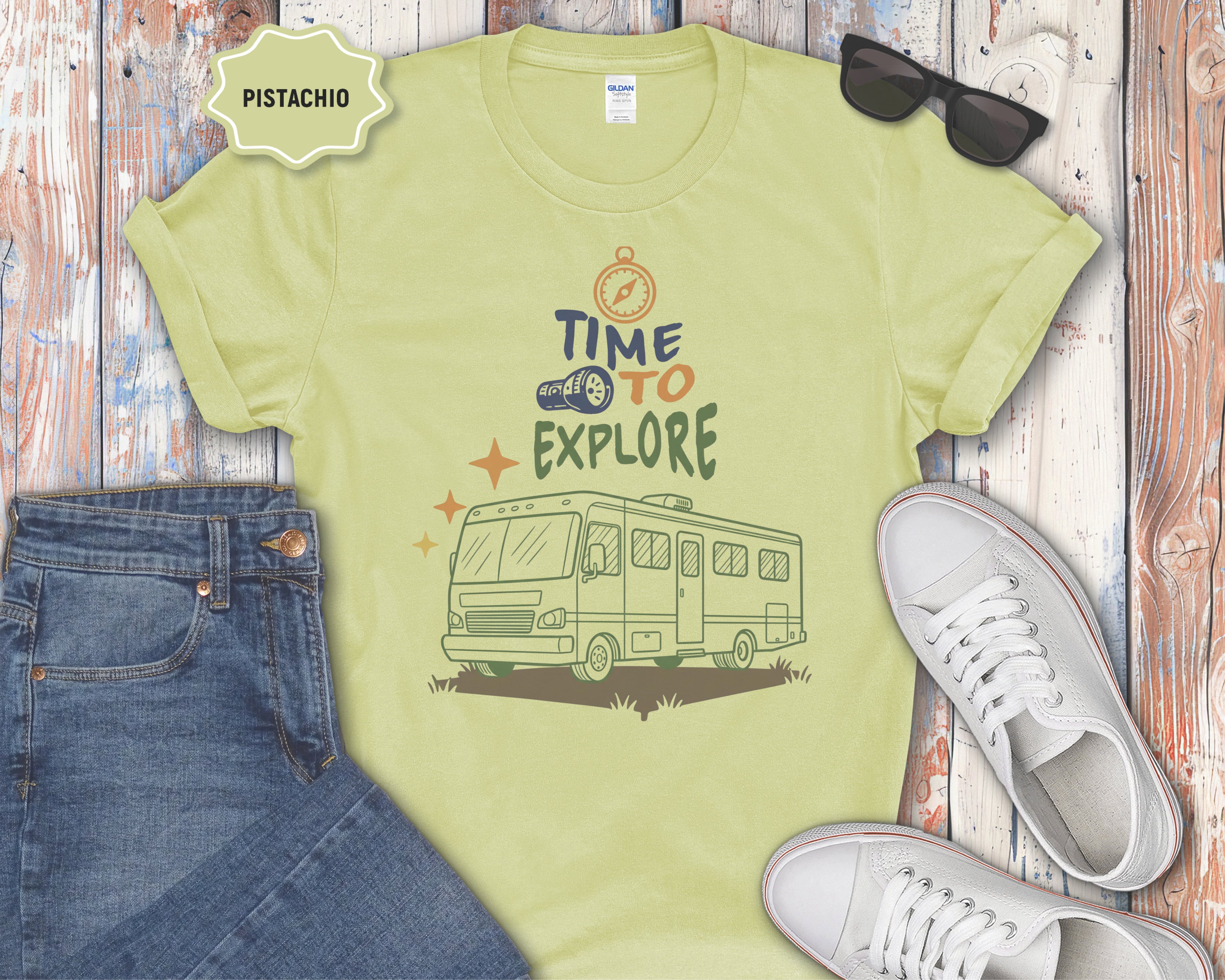 Time to Explore RV T-Shirt