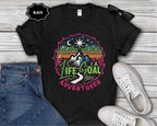 Life Goal Adventurer Camping Hiking Mountain T-Shirt