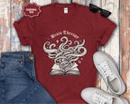 Brain Therapy Book Illustration T-Shirt