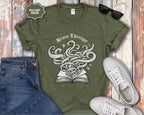 Brain Therapy Book Illustration T-Shirt