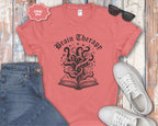 Brain Therapy Book Illustration T-Shirt