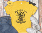 Brain Therapy Book Illustration T-Shirt