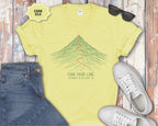 "Find Your Line" Inspirational Outdoor Tee