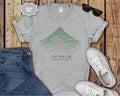 "Find Your Line" Inspirational Outdoor Tee