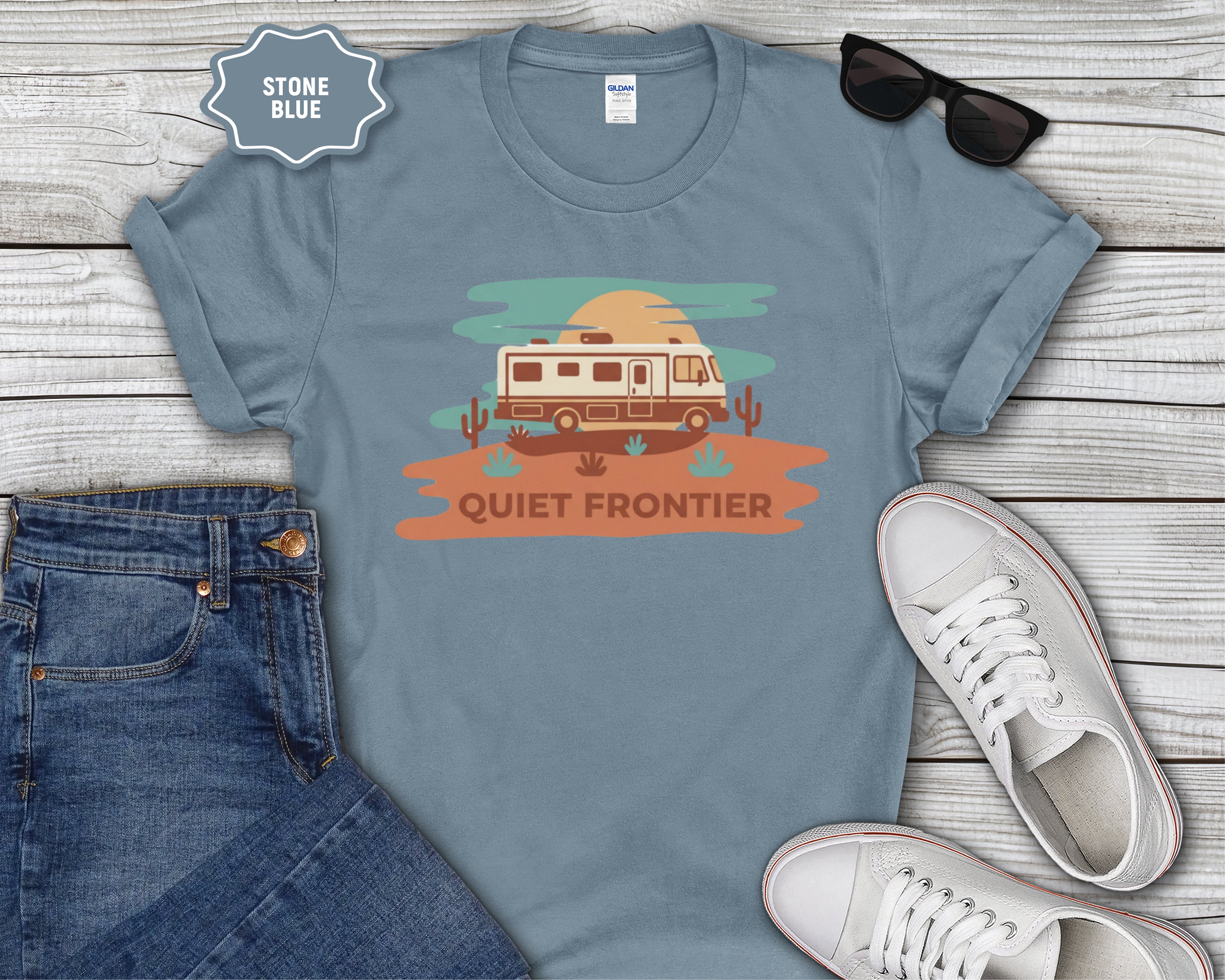 'Quiet Frontier' Vintage Class A Graphic