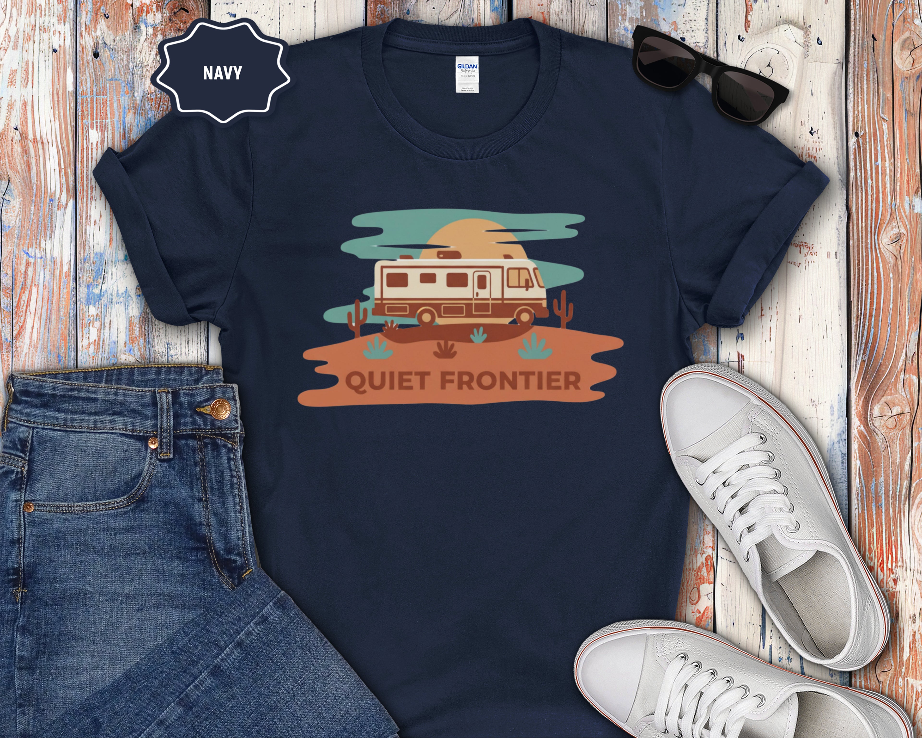 'Quiet Frontier' Vintage Class A Graphic