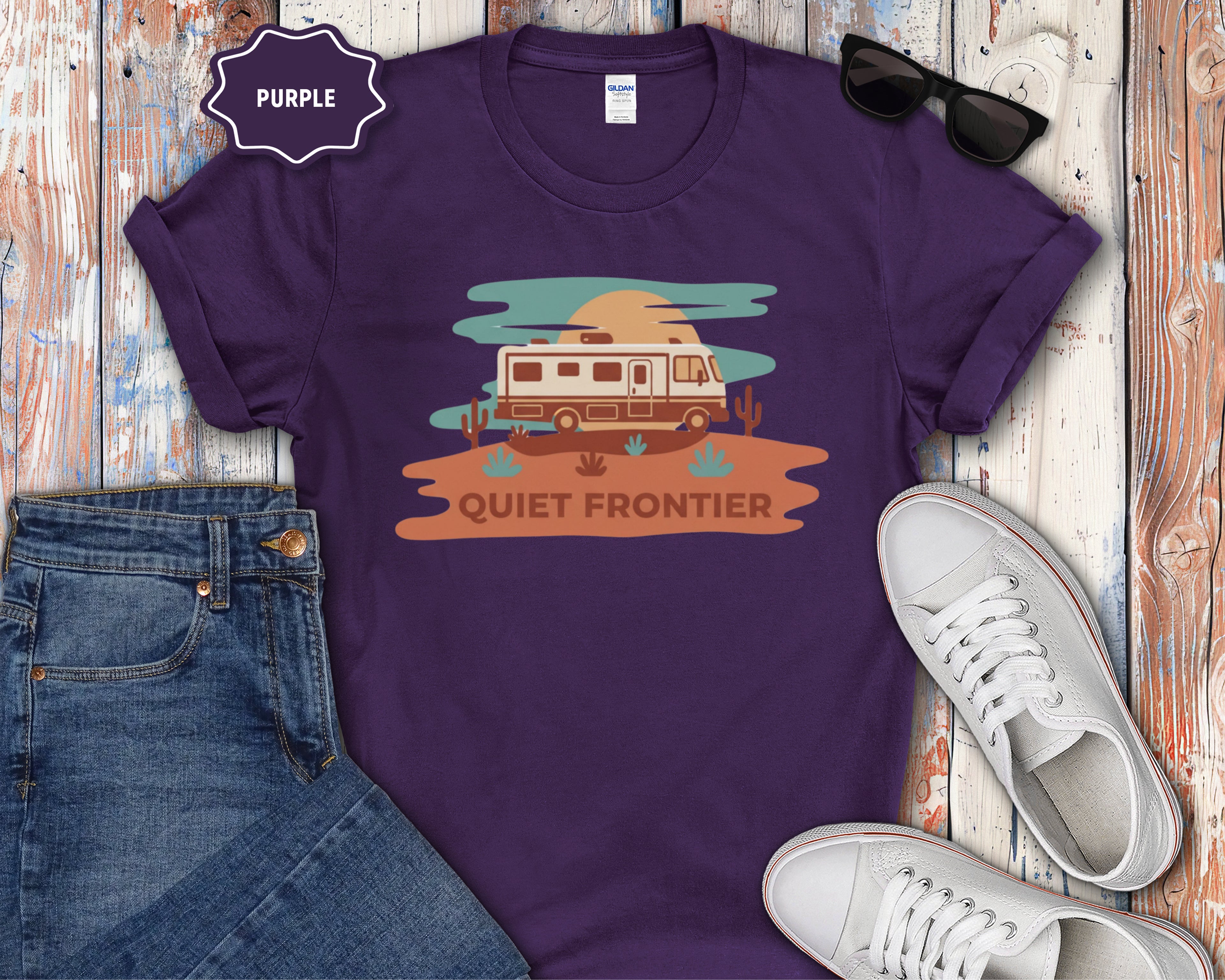 'Quiet Frontier' Vintage Class A Graphic