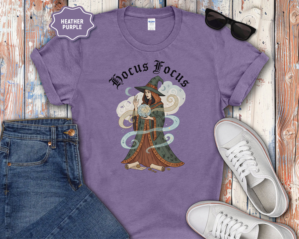 Hocus Focus Vintage Witch T-Shirt