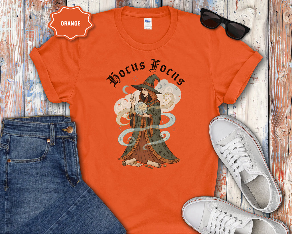 Hocus Focus Vintage Witch T-Shirt