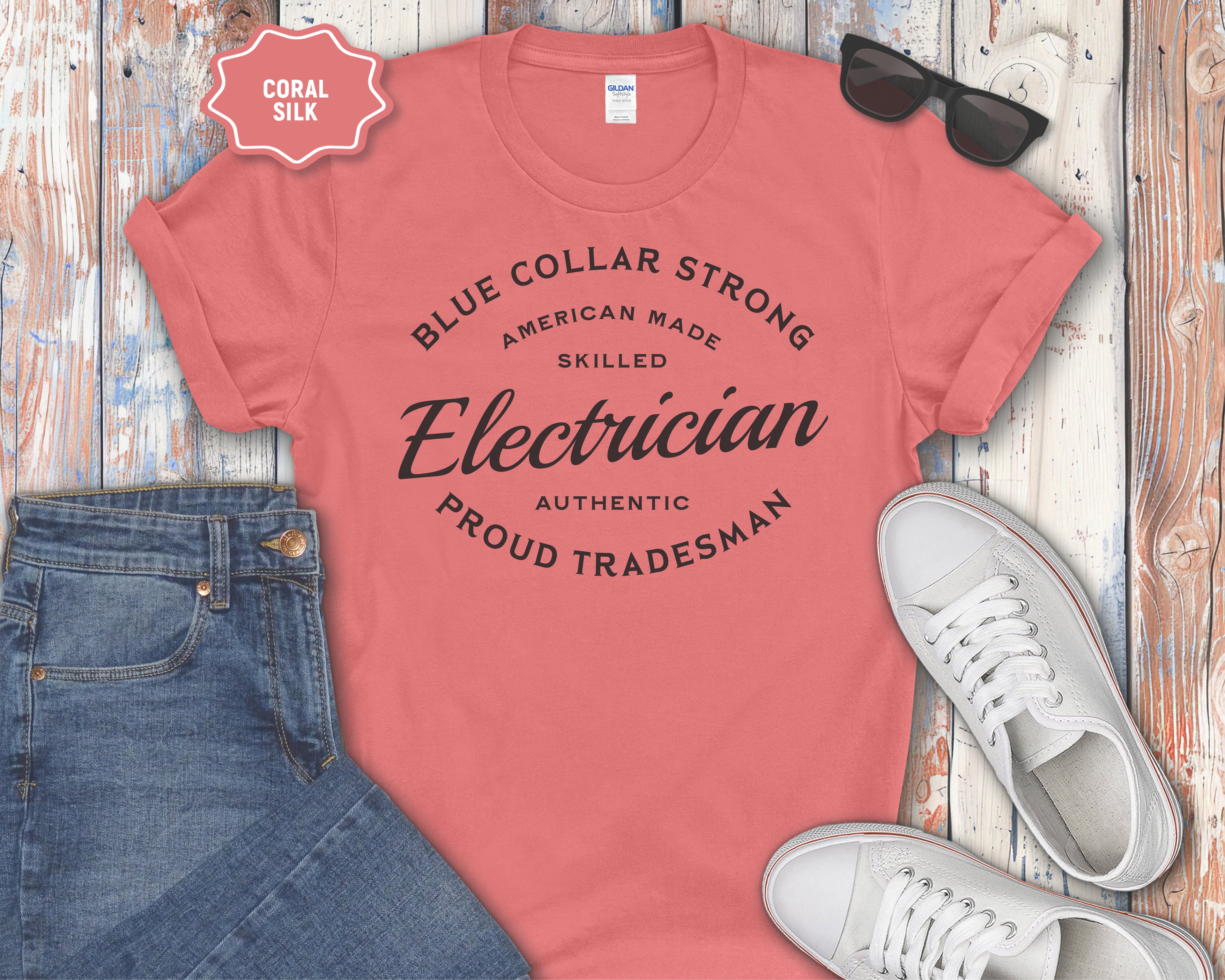 Electrician Tradesman Work Shirt