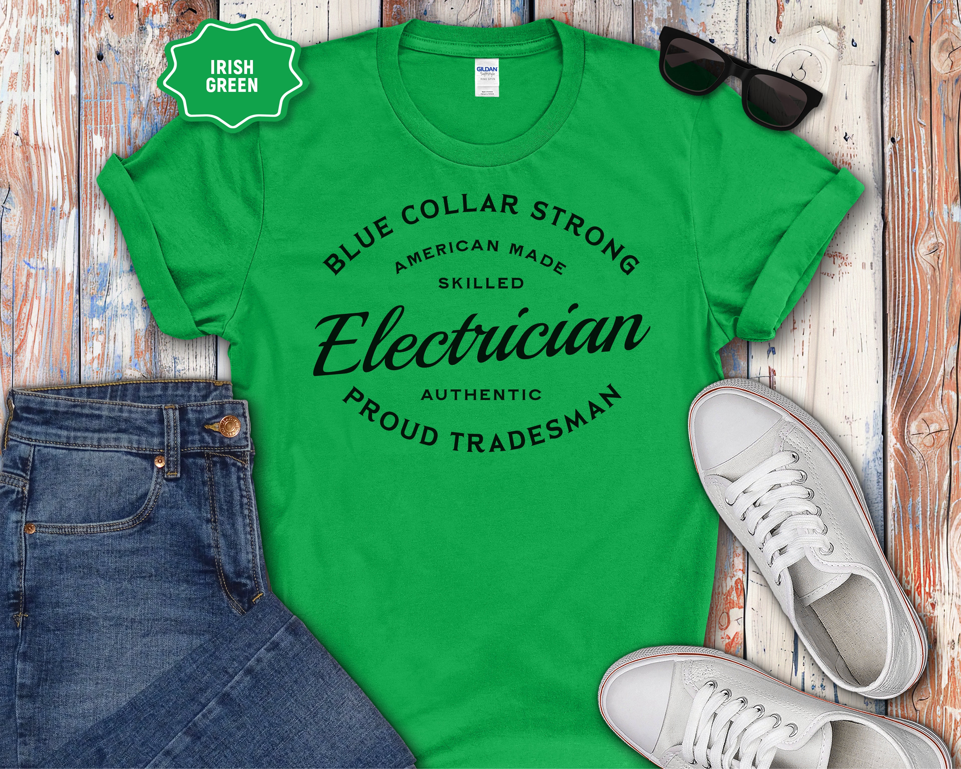 Electrician Tradesman Work Shirt