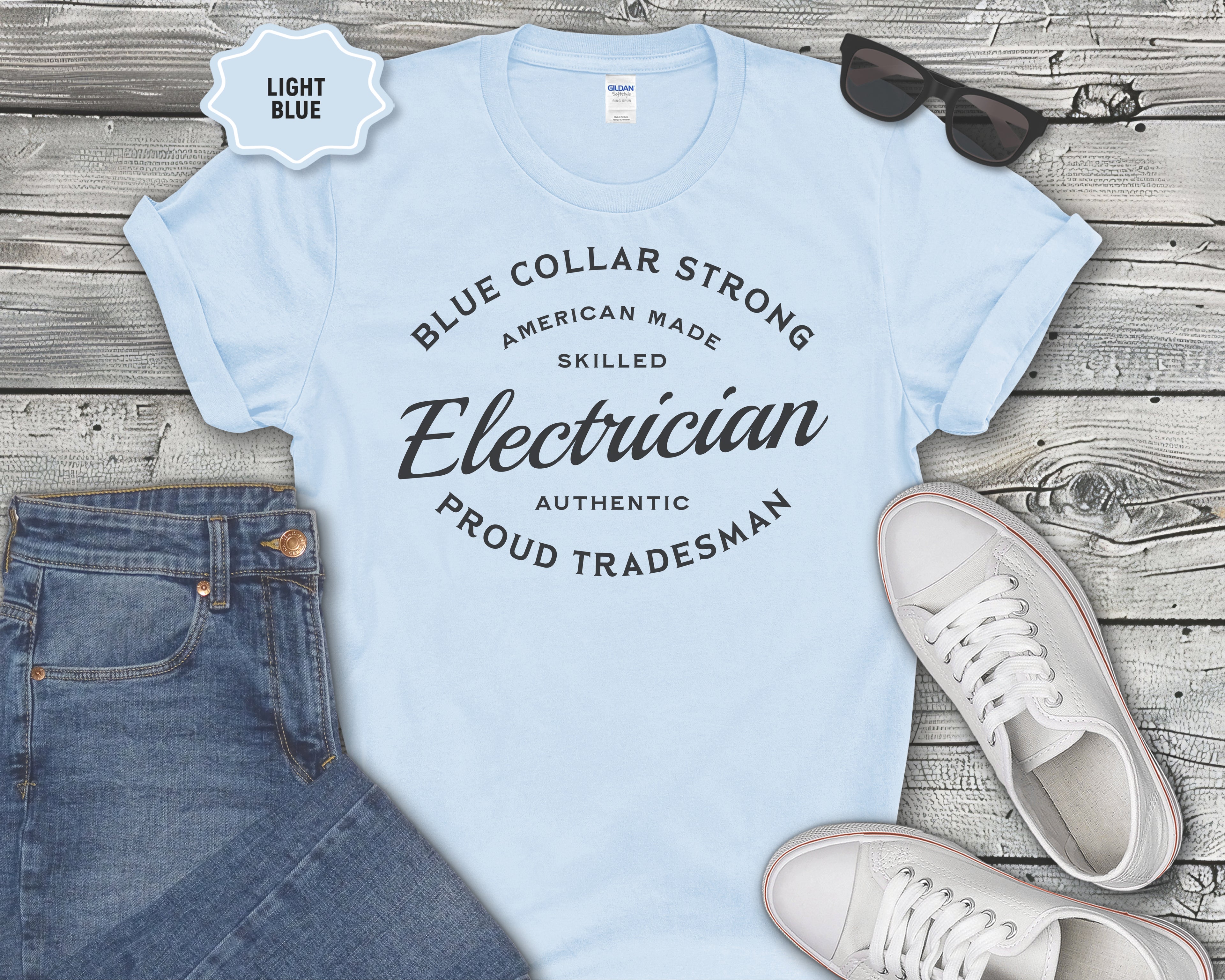 Electrician Tradesman Work Shirt