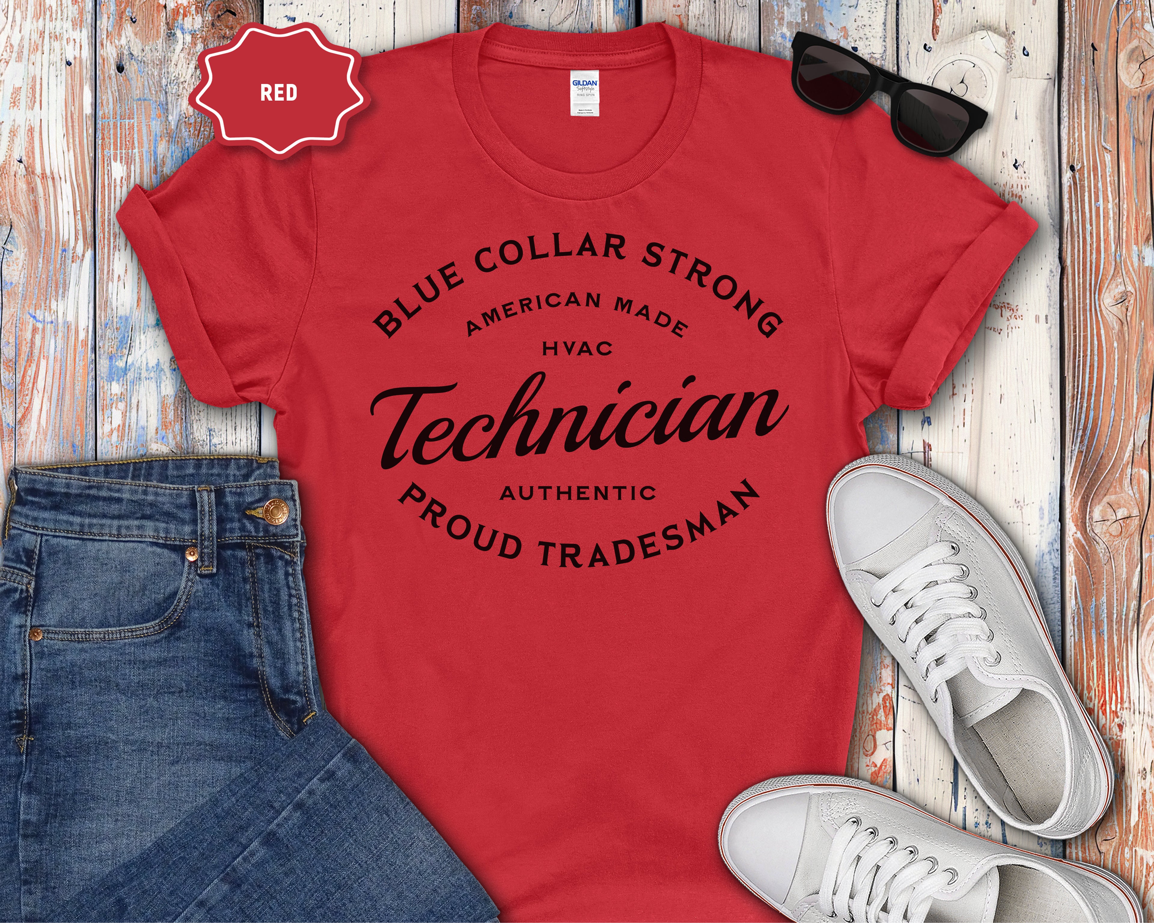 HVAC Proud Tradesman Work Shirt