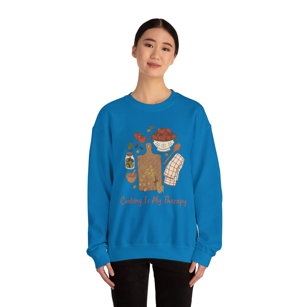 Cooking Is My Therapy Sweatshirt
