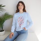 Love Me Lots Tiny Heart Cluster Sweatshirt