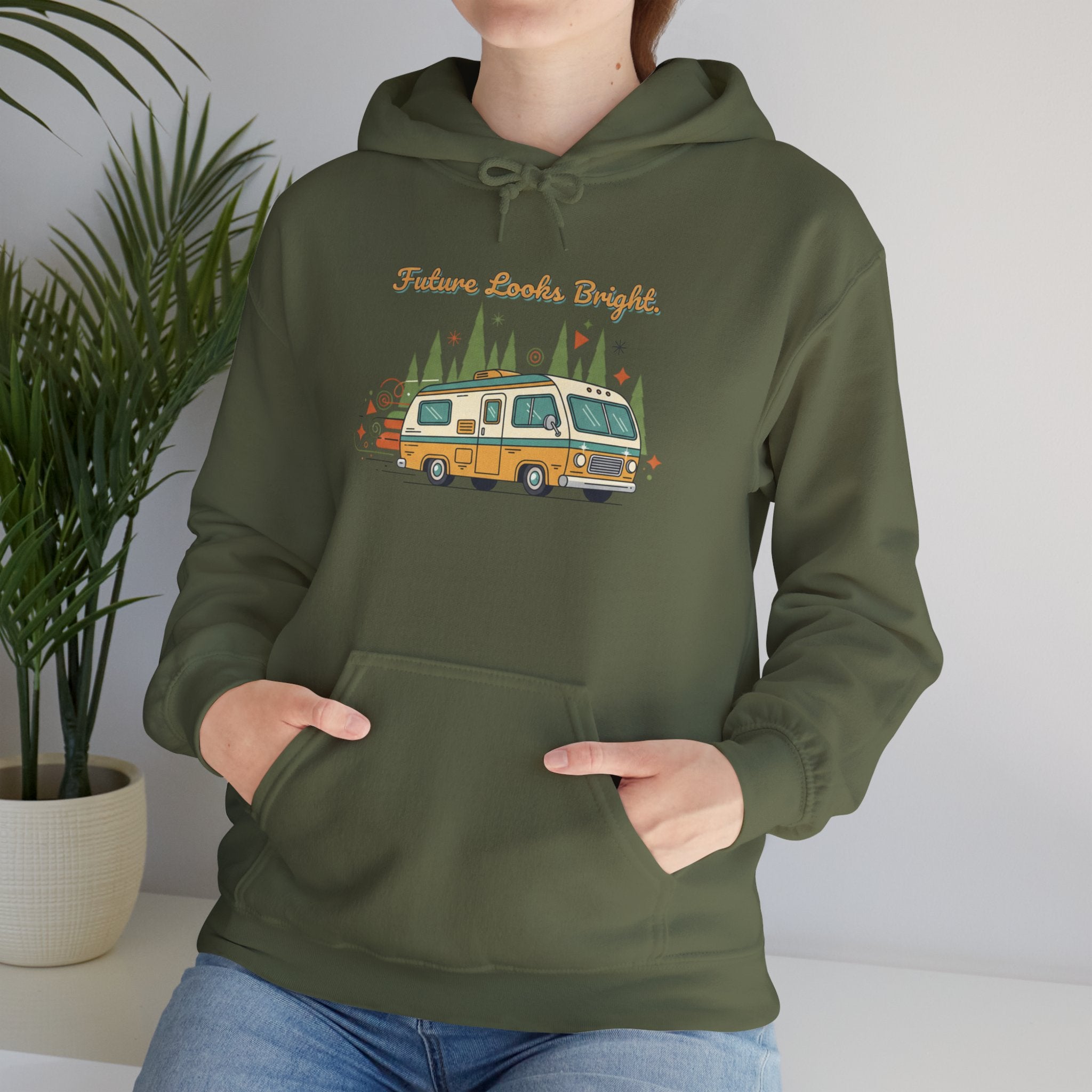 "Future Looks Bright" Retro RV Sweatshirt