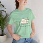 Camping Vibes T-Shirt — Retro Camper Graphic Tee