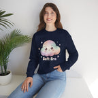 Soft Era Cloud Crewneck Sweatshirt | wholesome surrealism, pastel kawaii