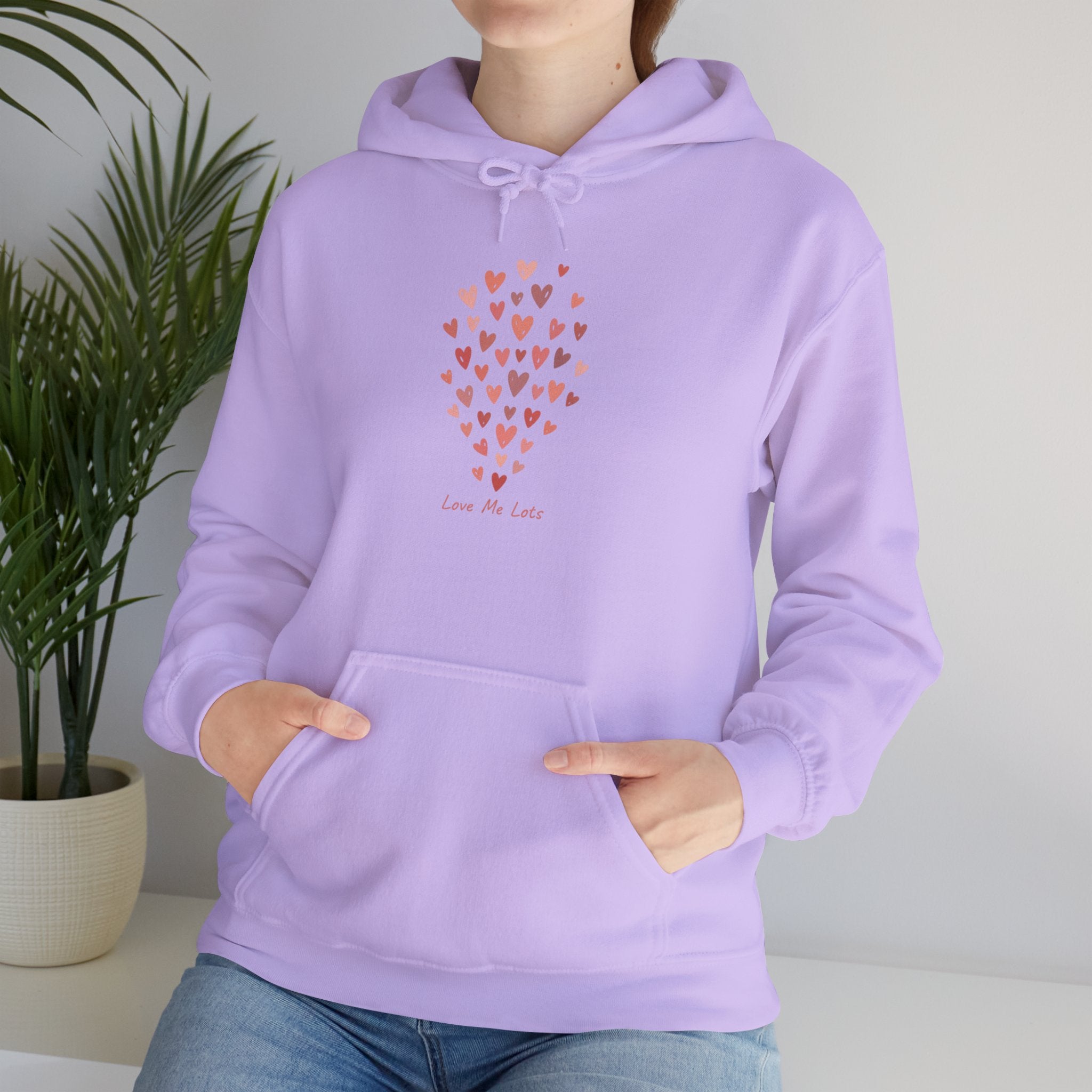 Love Me Lots Tiny Heart Cluster Hoodie