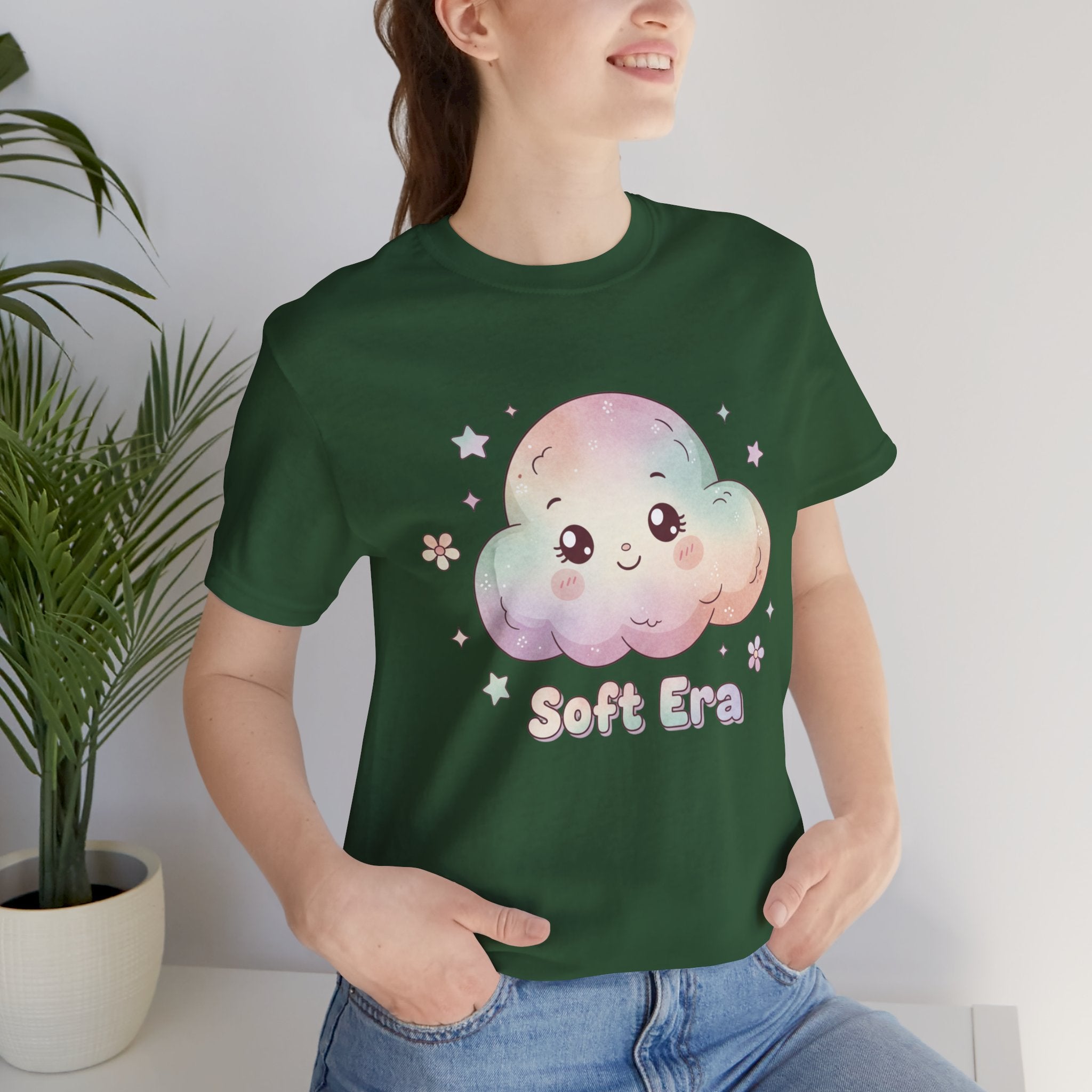 Soft Era cloud tee | Wholesome Surrealism, cute existential shirt