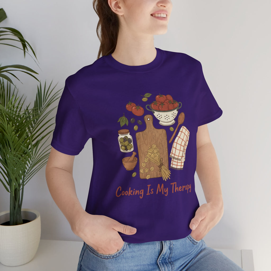 Cooking Is My Therapy T-Shirt