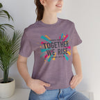 Together We Rise Tee | feminist shirt, empowerment quote
