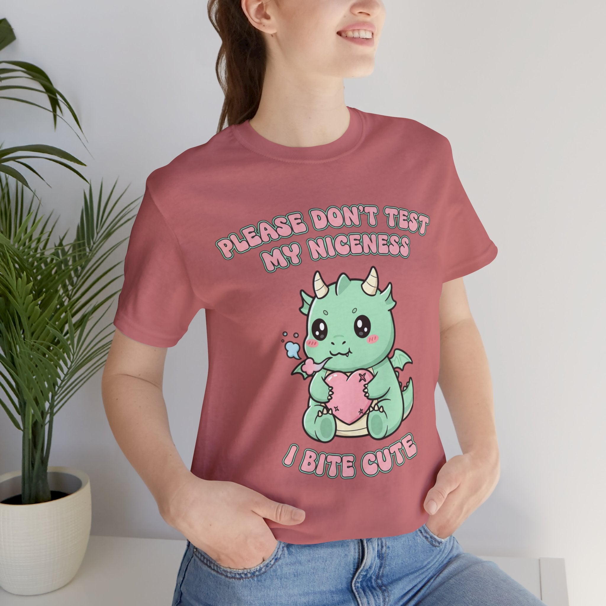 "Please Don't Test My Niceness I Bite Cute" Shirt