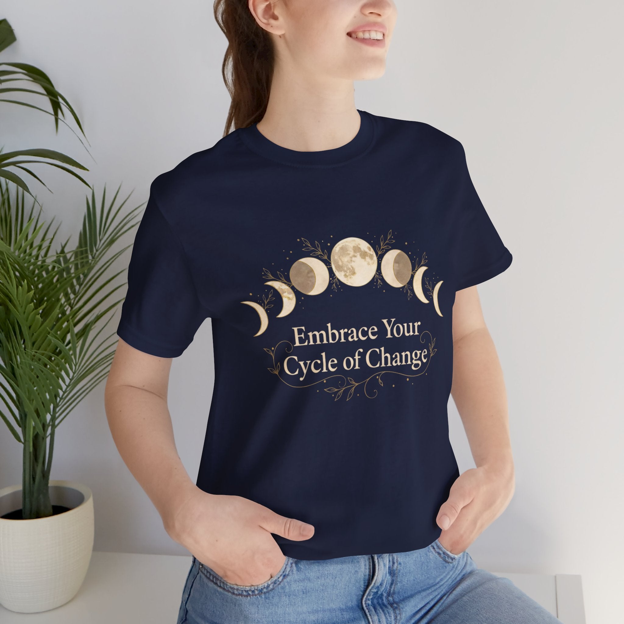 Moon Phase Ritual Tee | celestial wellness, lunar cycle