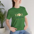 Cycle of Care Moon Phases Tee | celestial wellness, ritual calendar