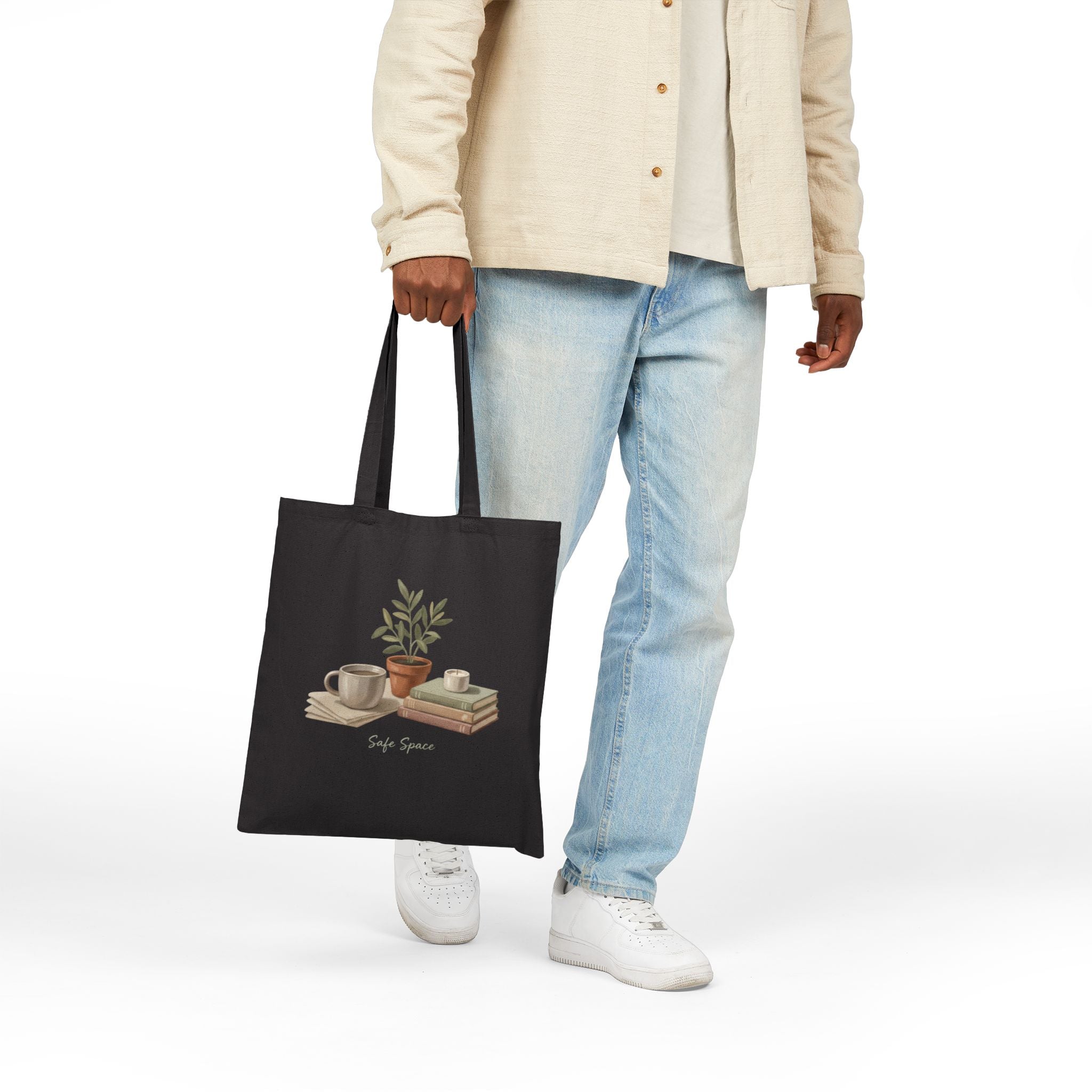 Safe Space Painterly Still Life Tote