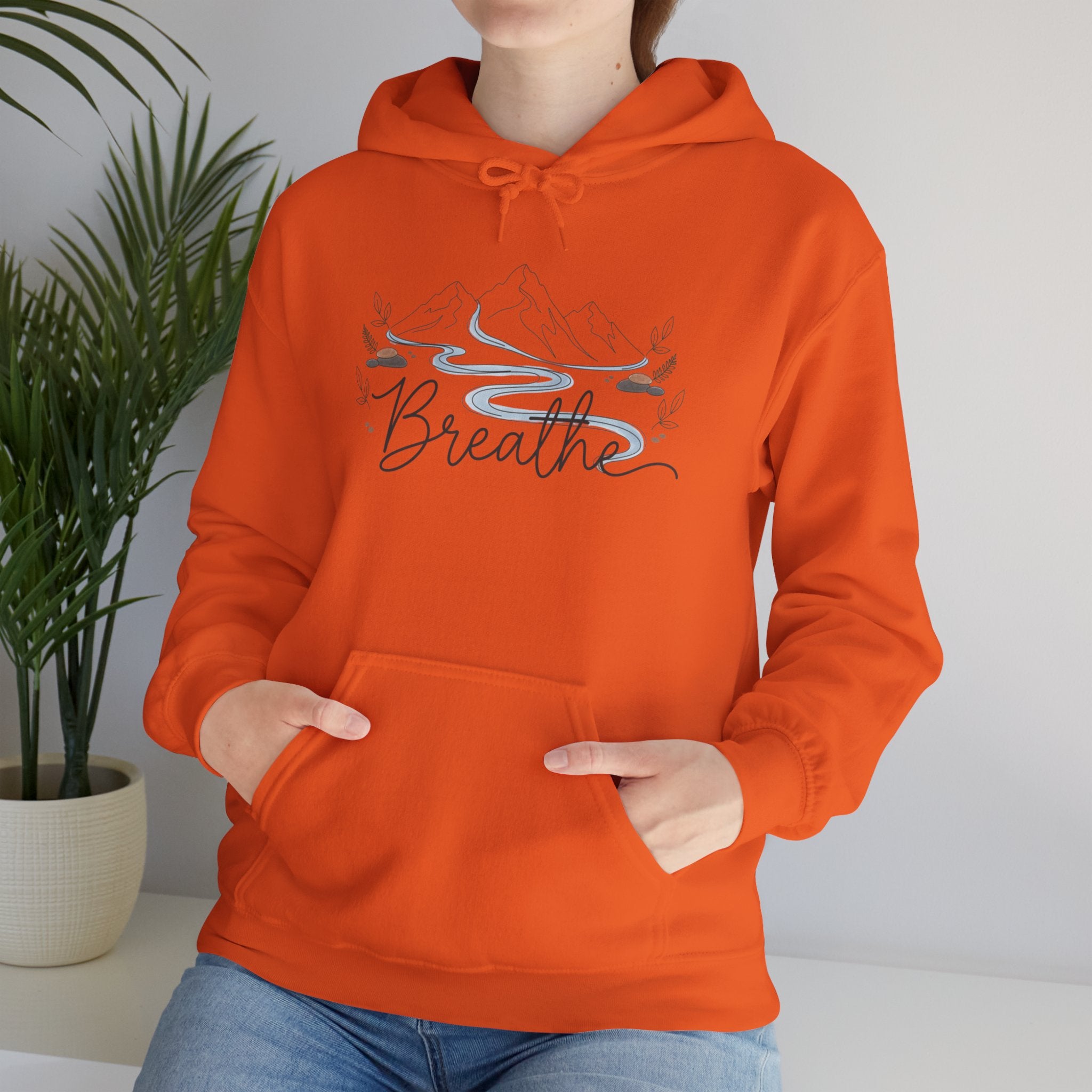 Breathe Mountainscape Hoodie