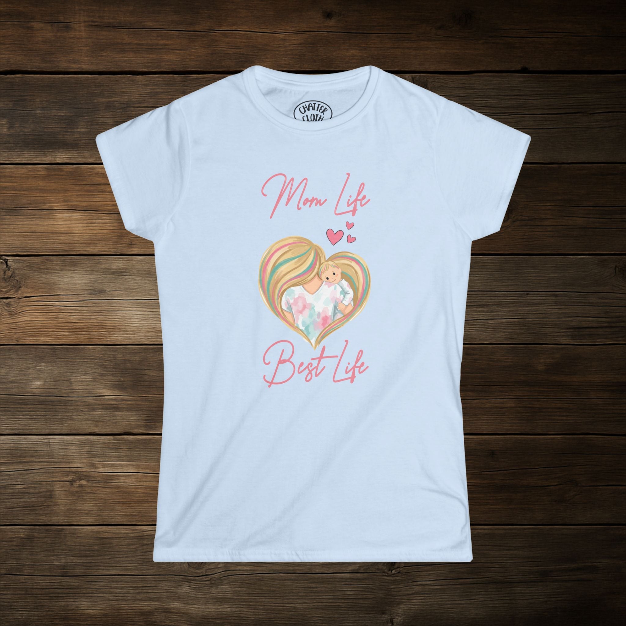 Mom Life Best Life Women's Softstyle Tee
