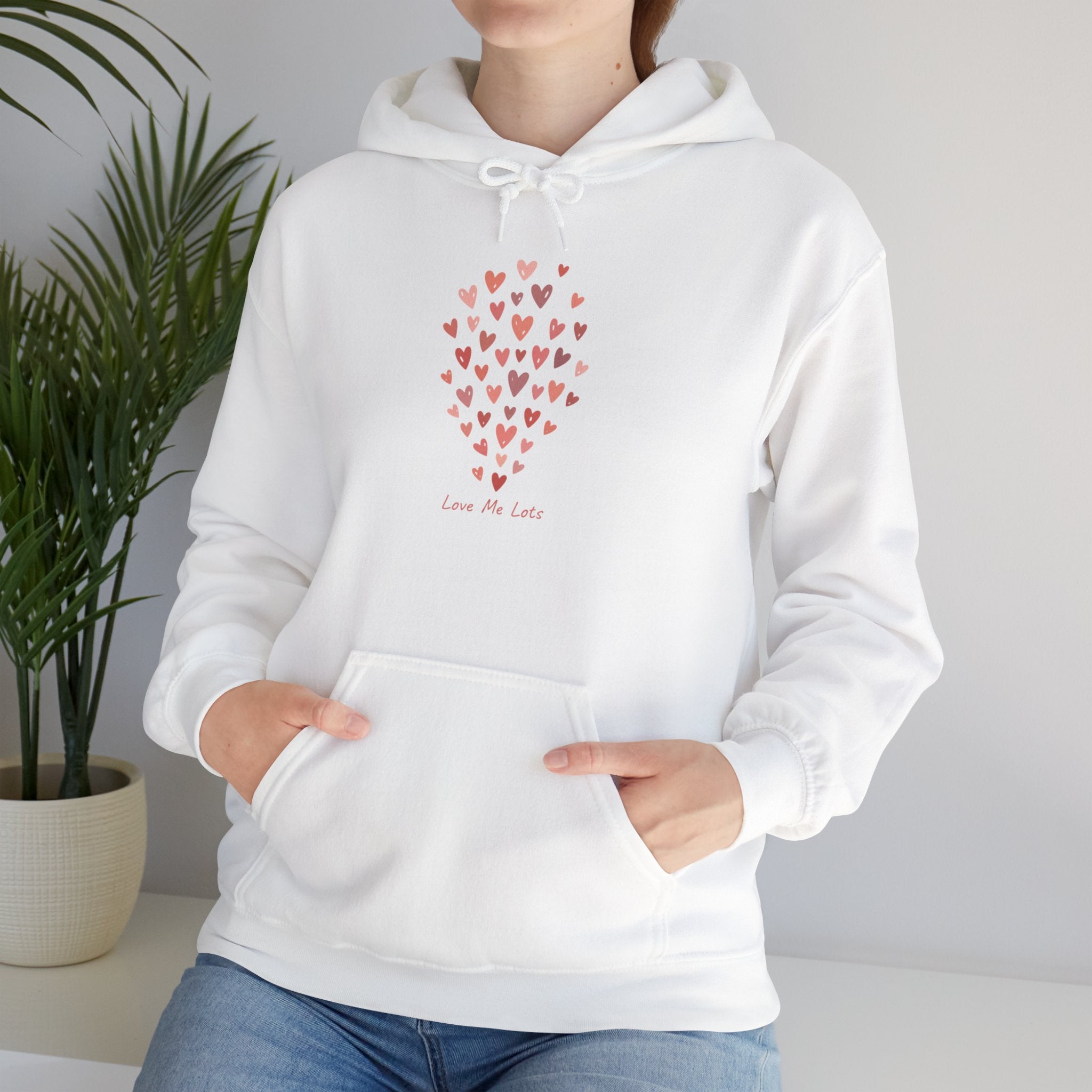 Love Me Lots Tiny Heart Cluster Hoodie