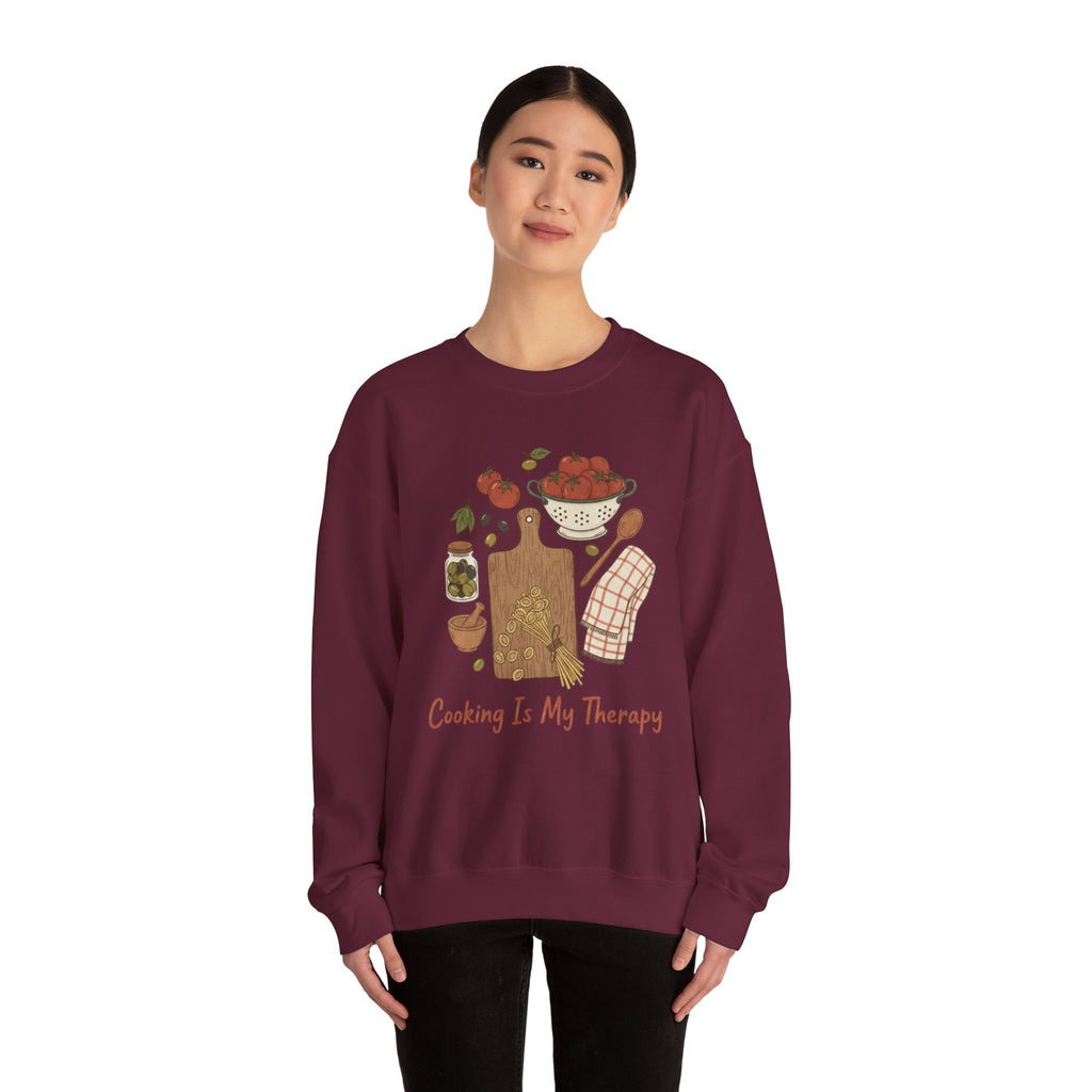 Cooking Is My Therapy Sweatshirt