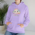 gentle cloud creature hoodie | wholesome surrealism, pastel kawaii