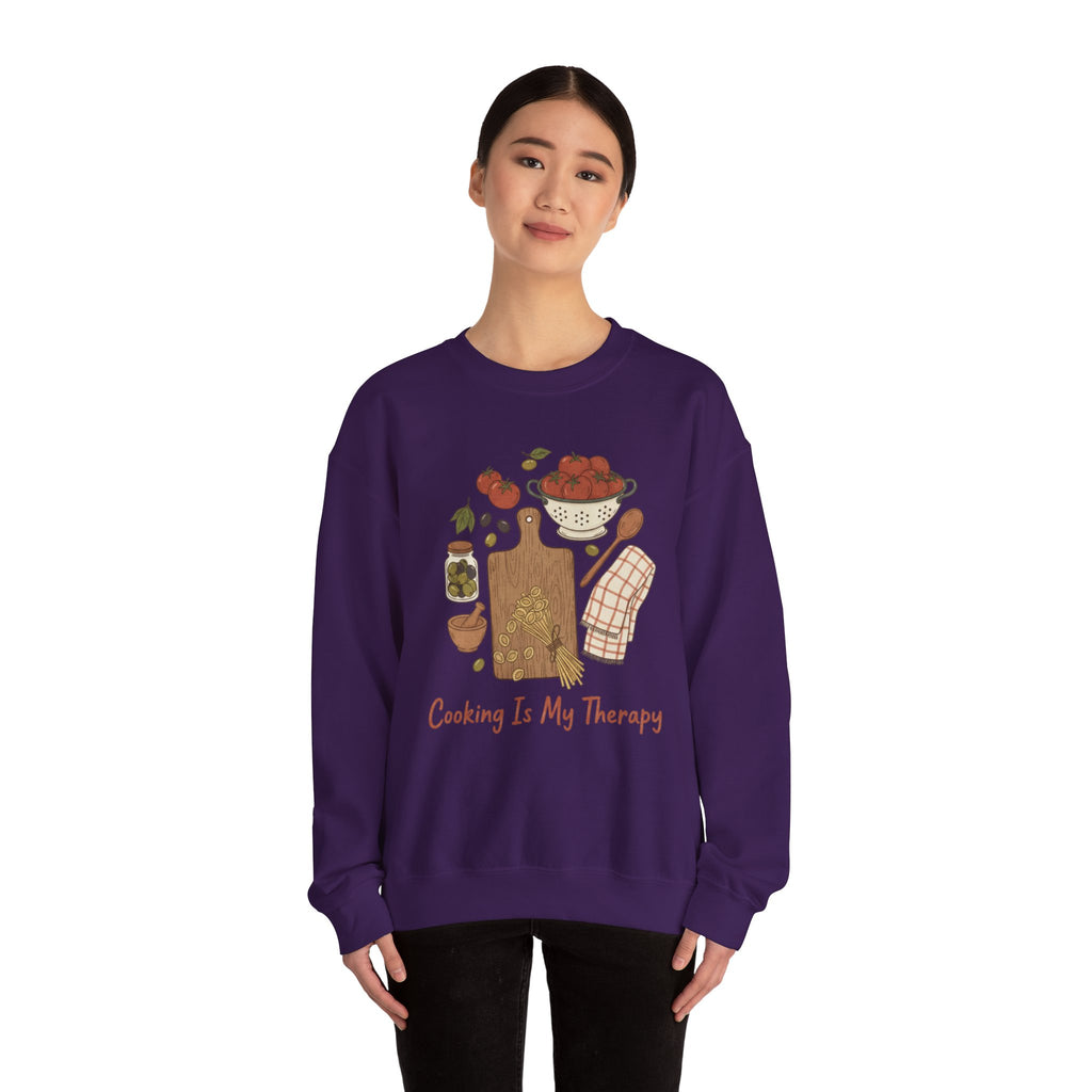 Cooking Is My Therapy Sweatshirt