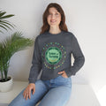 Sober & Thriving Badge Sweatshirt | dry January, sober curious