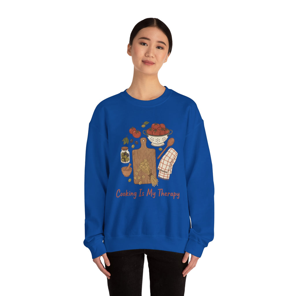 Cooking Is My Therapy Sweatshirt