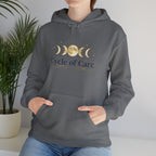 Cycle of Care Hoodie | moon phases, celestial wellness ritual