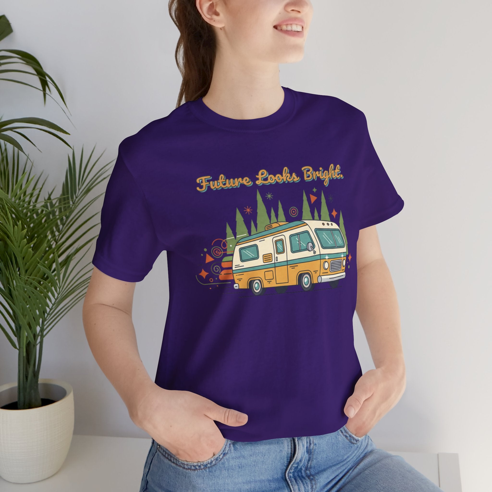 "Future Looks Bright" Vintage RV Graphic Shirt