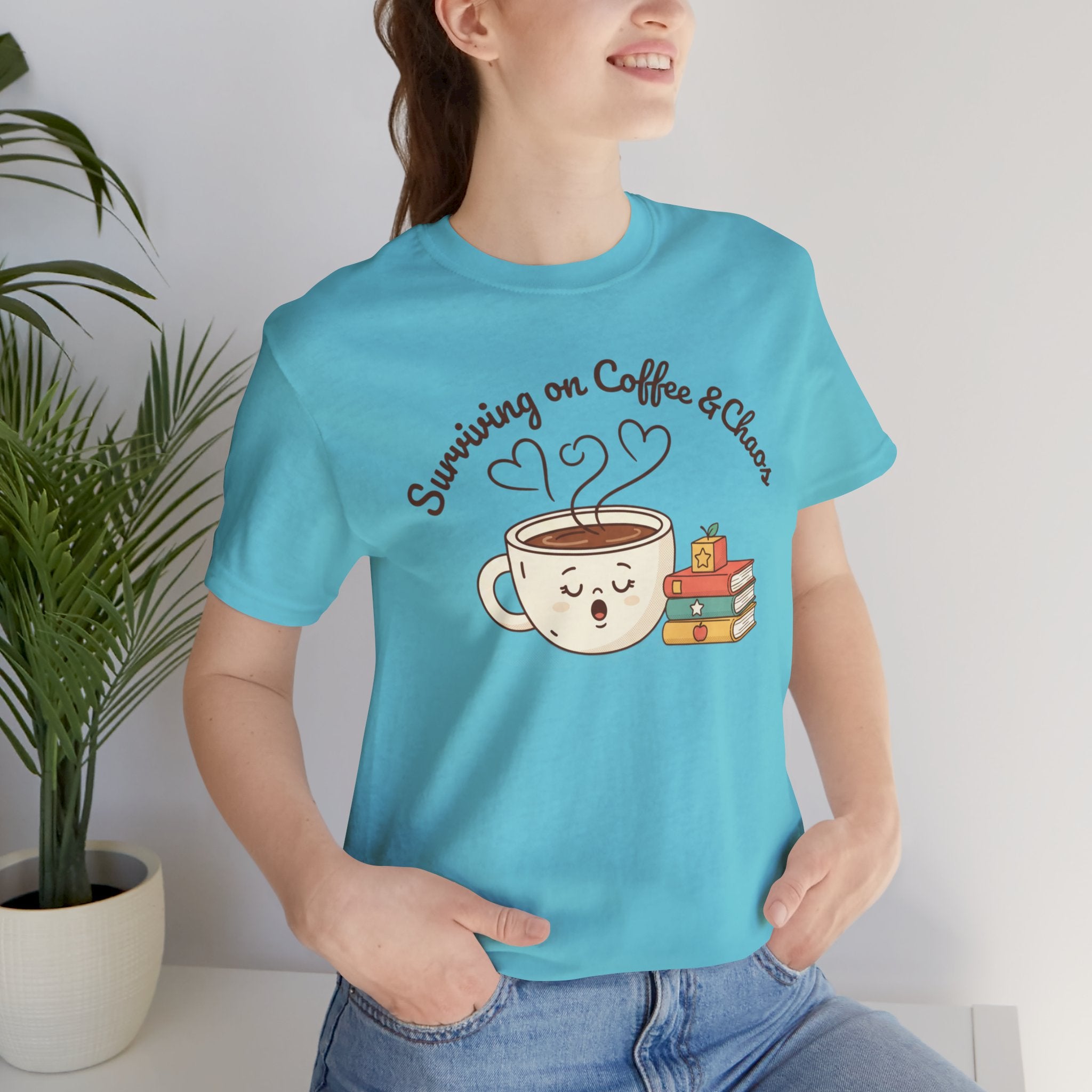 Surviving on Coffee & Chaos T-Shirt