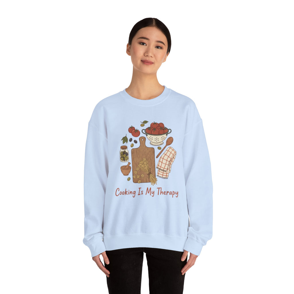 Cooking Is My Therapy Sweatshirt