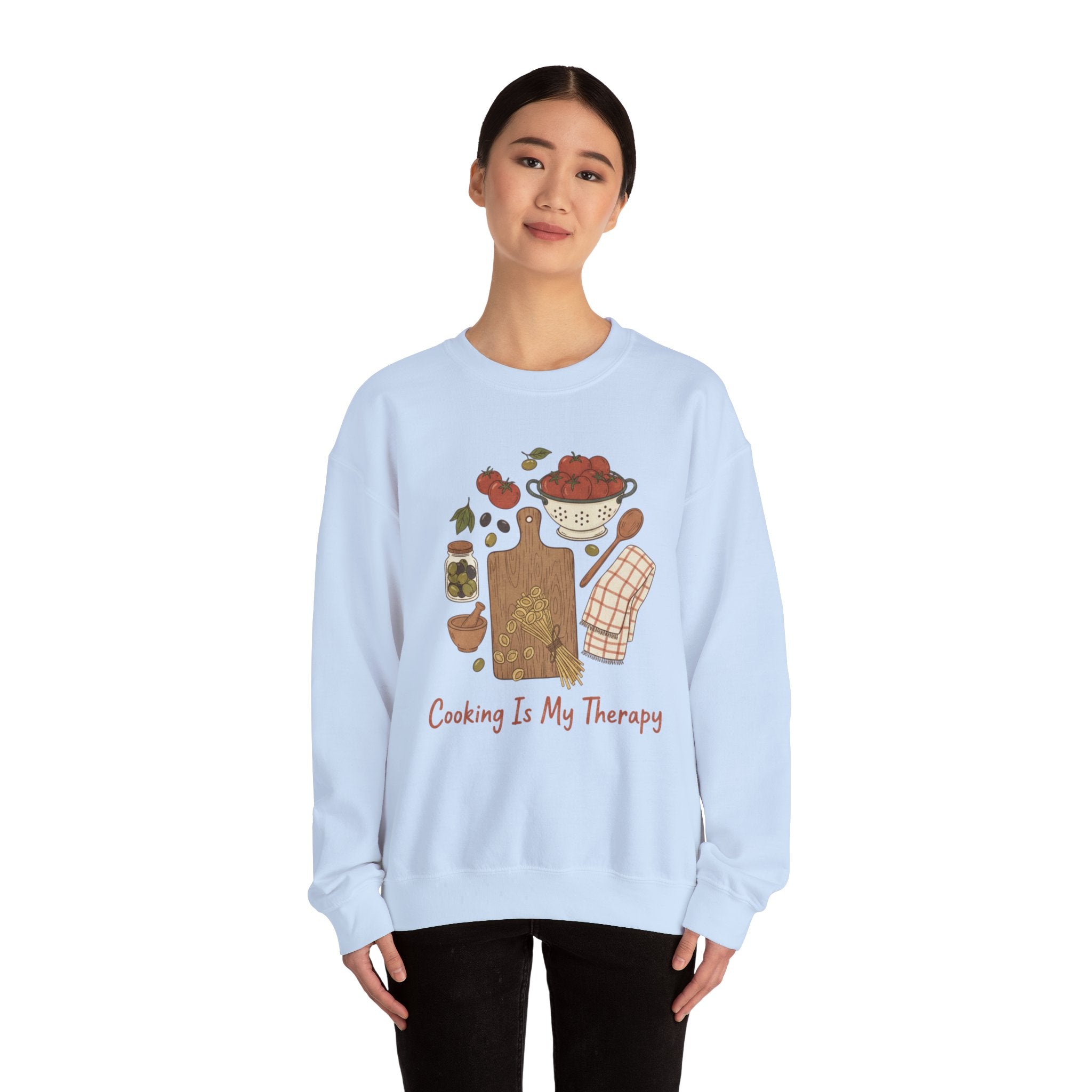 Cooking Is My Therapy Sweatshirt