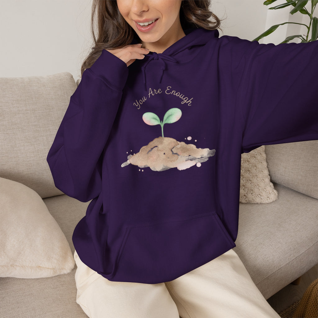 'You Are Enough' Seedling Comfort Pullover