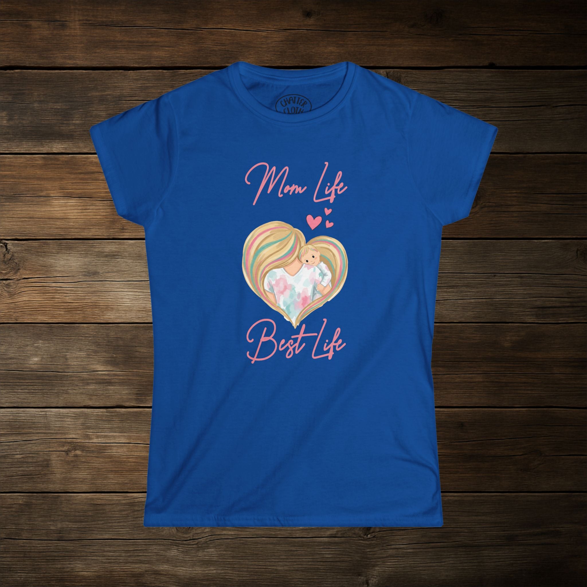 Mom Life Best Life Women's Softstyle Tee