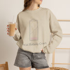 Social Battery Crash Sweatshirt