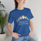 Moon Phase Ritual Tee | celestial wellness, lunar cycle