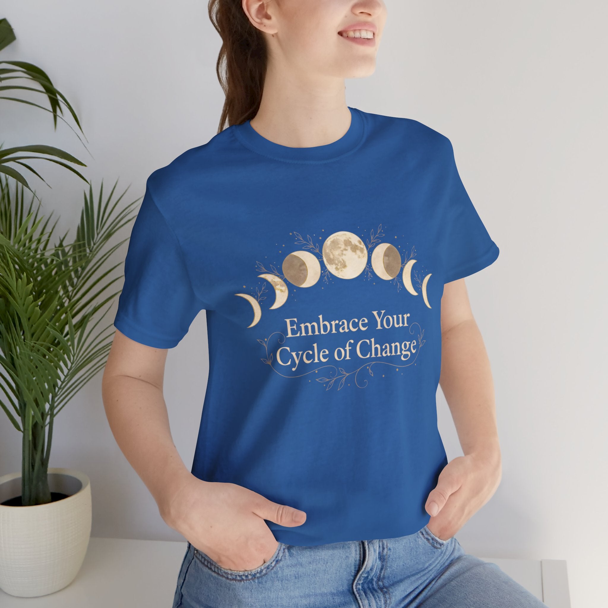 Moon Phase Ritual Tee | celestial wellness, lunar cycle